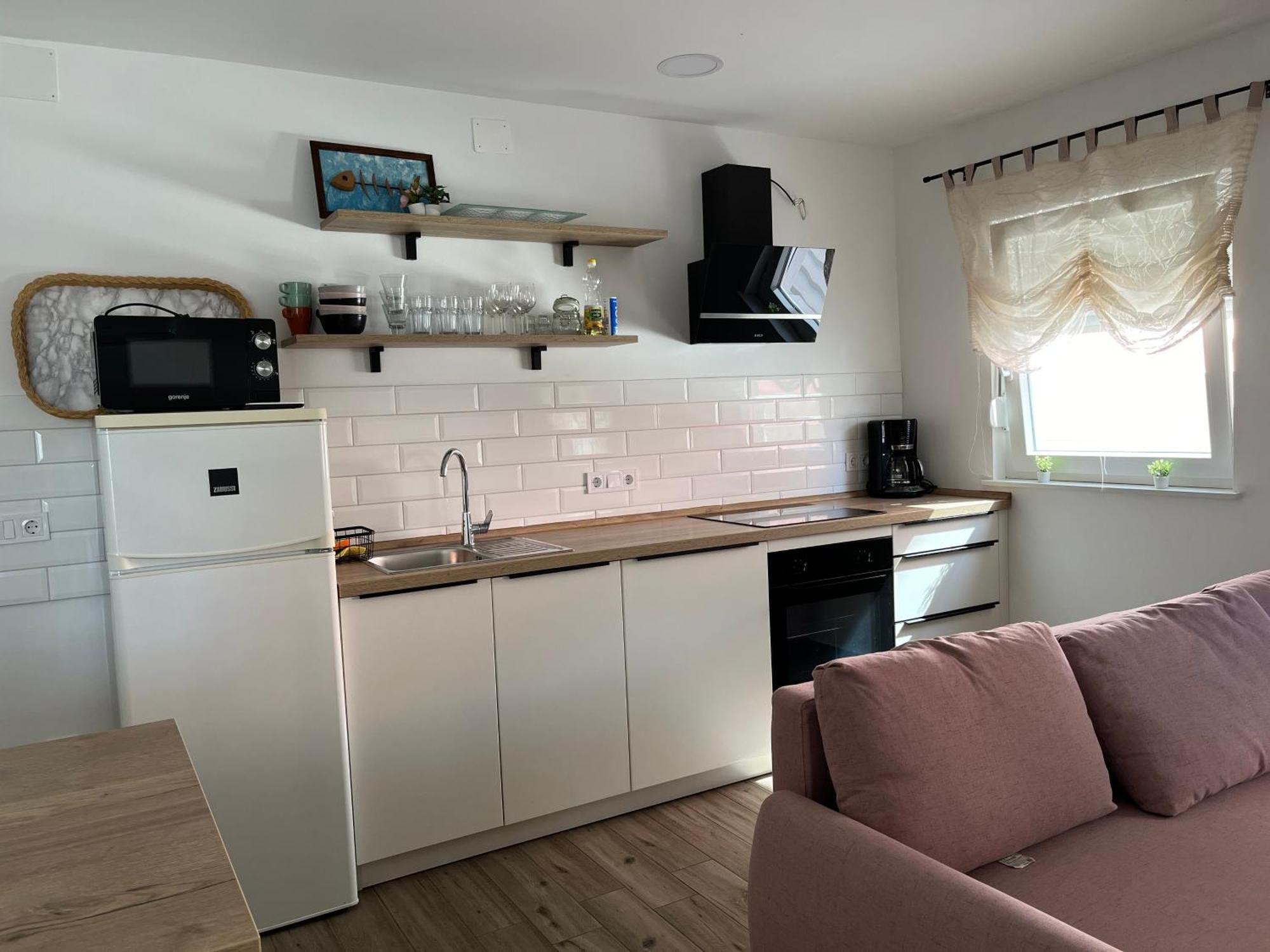 Apartmani Mlinar - Two Bedroom Apartment With Seaview Grebaštica Dış mekan fotoğraf